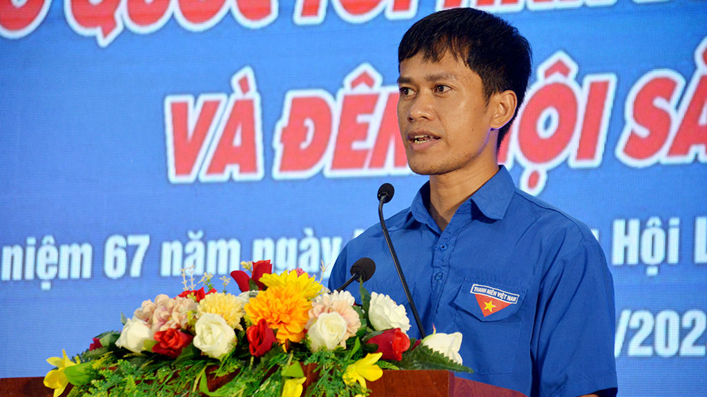 Lễ mít-tinh chào mừng kỷ niệm 67 năm ngày truyền thống Hội Liên hiệp Thanh niên Việt Nam