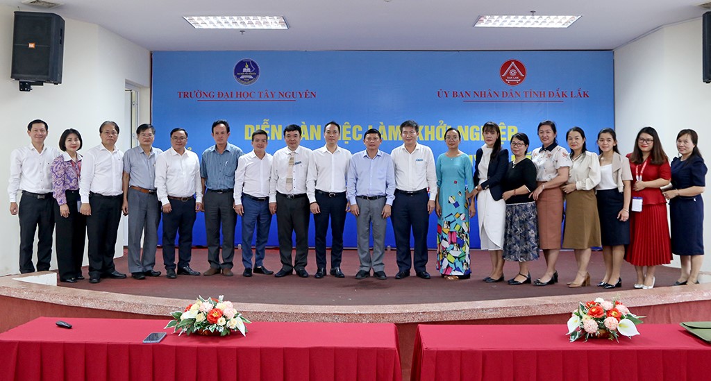 The Employment, Entrepreneurship, and Innovation Forum in the Central Highlands Provinces in 2023