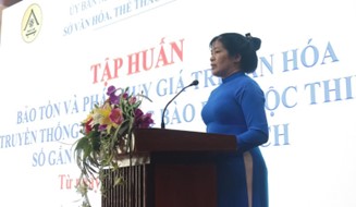 Training for the Preservation and Promotion of Traditional Cultural Values Linked to Tourism Development