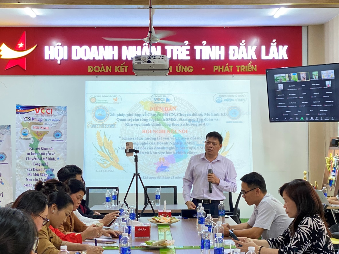 Seeking solutions for the technology transformation for innovative enterprises of Dak Lak