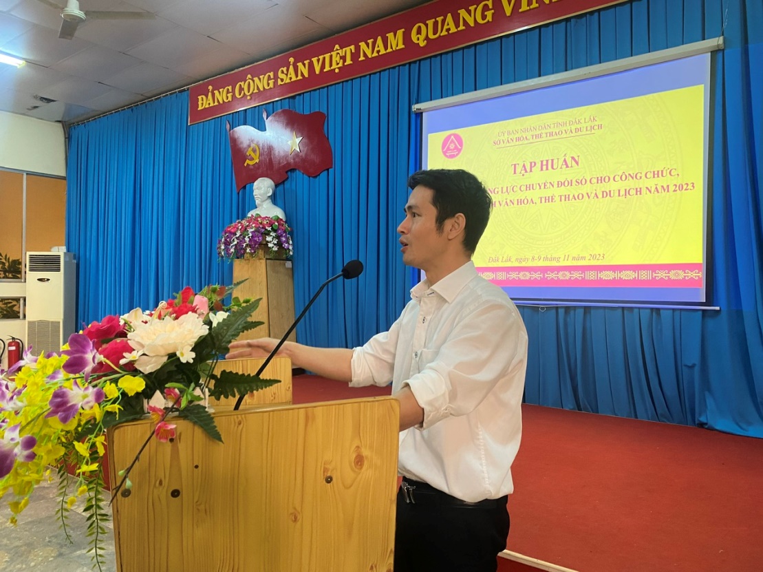 Training on enhancing digital transformation capabilities of officials and civil servants in the Culture, Sports, and Tourism Sector