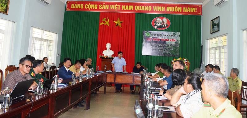 Vườn Quốc gia Yok Don xây dựng Đề án phát triển du lịch sinh thái, nghỉ dưỡng, giải trí giai đoạn 2021 - 2030