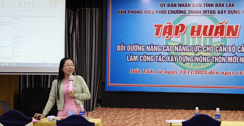 Enhancing Capacity for Officers in Rural Development at Local Levels