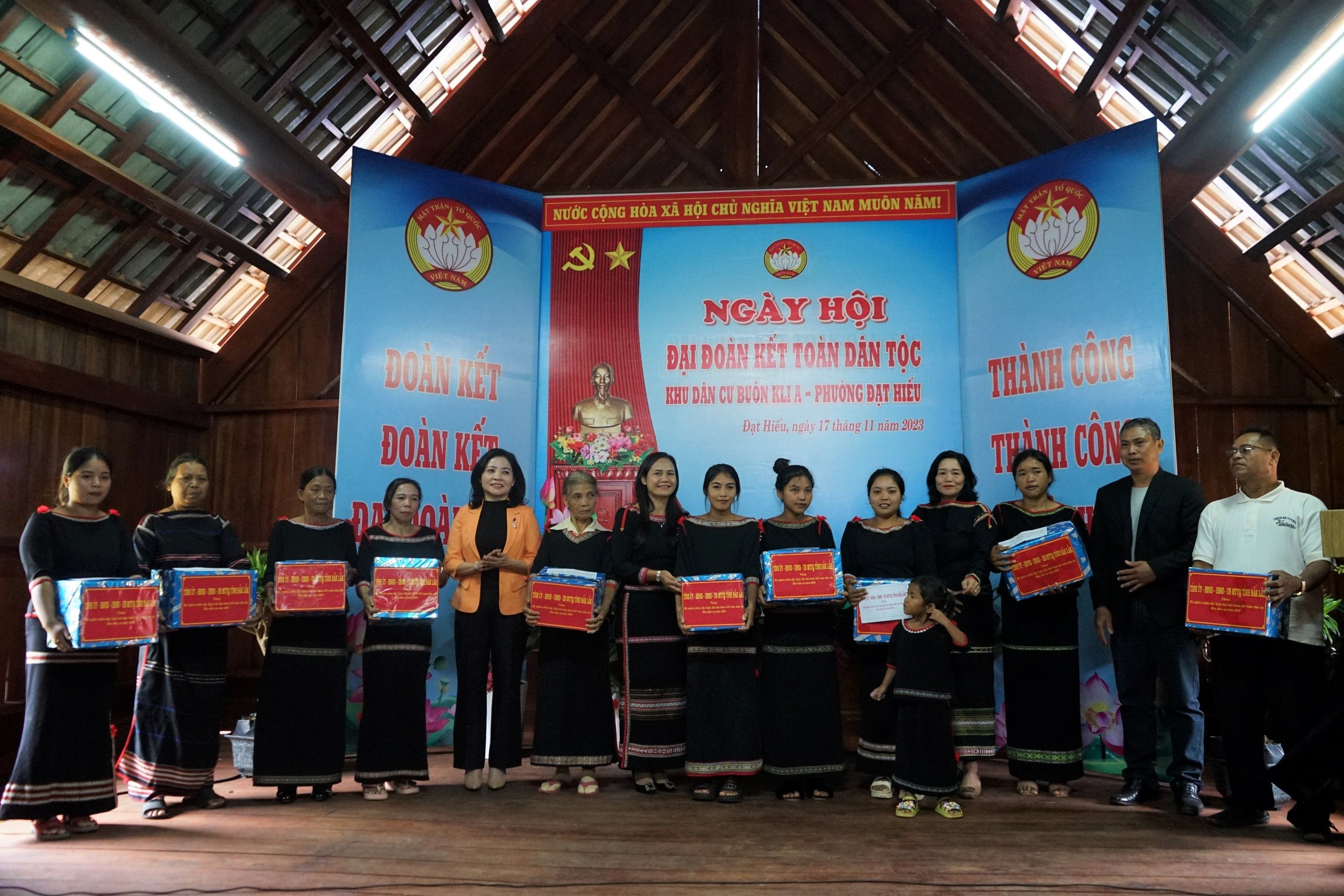 National Unity Festival in Kli A Hamlet, Dat Hieu Ward, Buon Ho Town