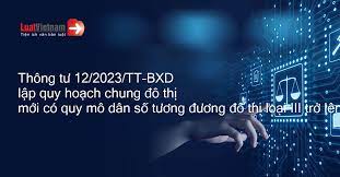 Triển khai Thông tư số 12/2023/TT-BXD ngày 20/11/2023 của Bộ Xây dựng