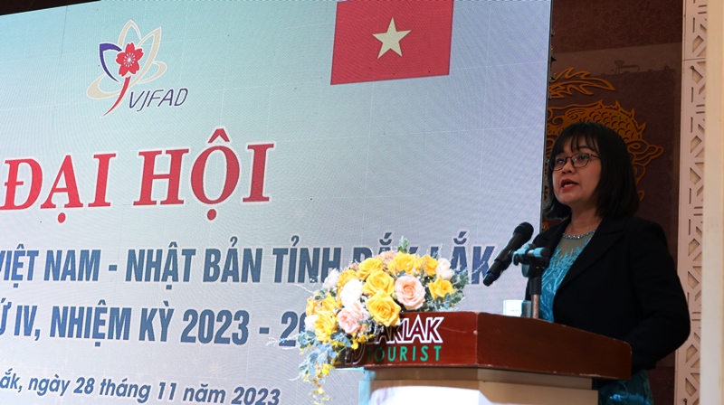 The 4th Friendship Association Congress between Vietnam and Japan in Dak Lak Province, Term 2023-2028