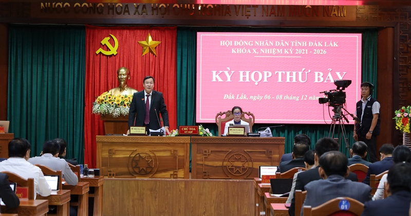 Khai mạc Kỳ họp thứ Bảy, HĐND tỉnh khóa X, nhiệm kỳ 2021-2026