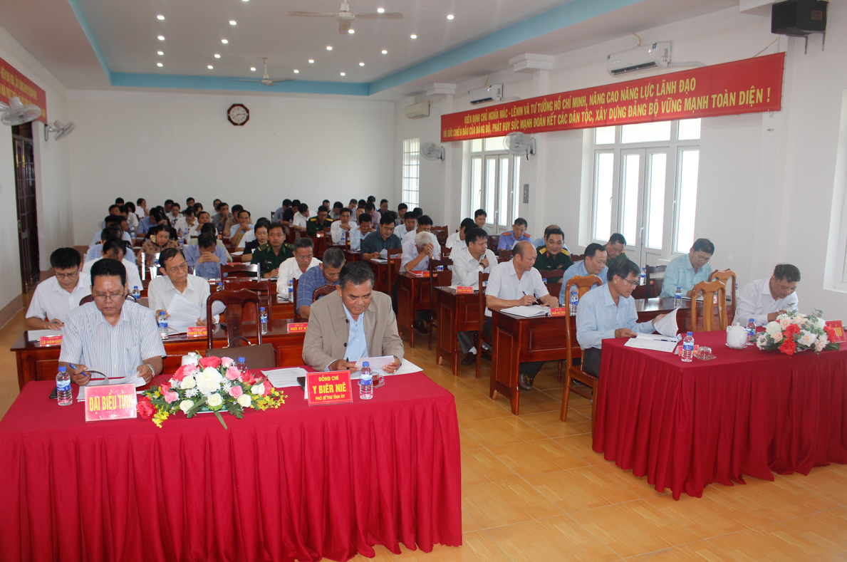 Hội nghị Ban chấp hành Đảng bộ huyện Buôn Đôn lần thứ 15