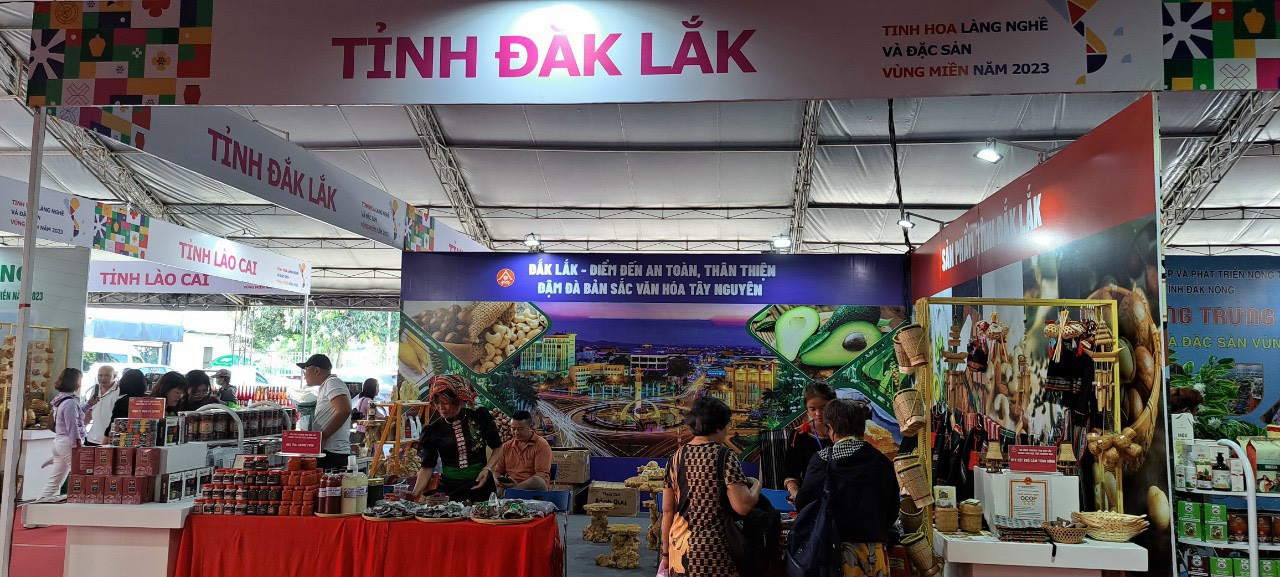 Doanh nghiệp Đắk Lắk kết nối, giới thiệu sản phẩm OCOP tại thành phố Hồ Chí Minh