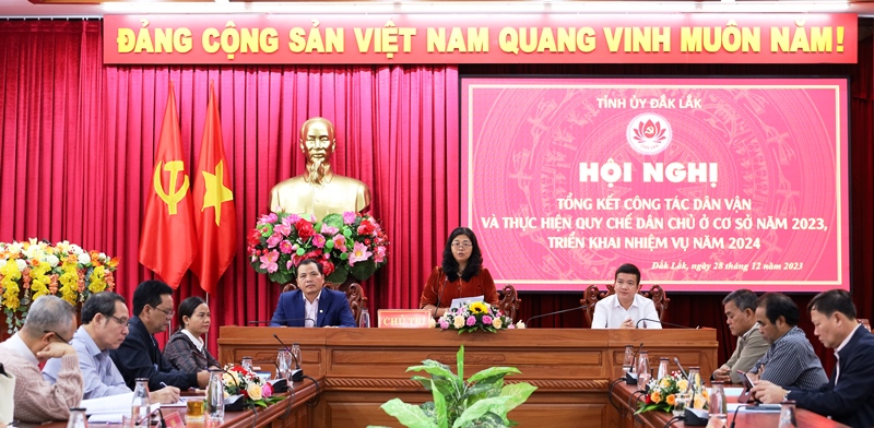 Ban Dân vận Tỉnh ủy triển khai nhiệm vụ năm 2024