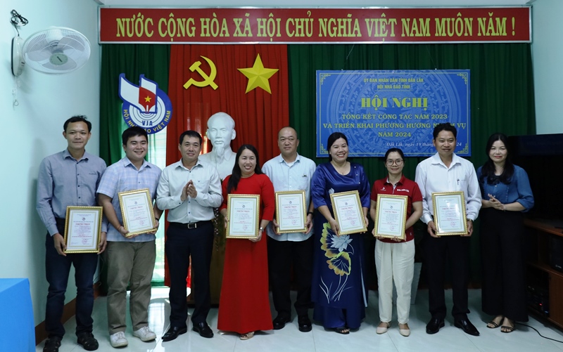 Hội Nhà Báo tỉnh triển khai nhiệm vụ năm 2024