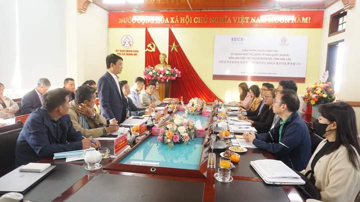 KOICA conducted a feasibility study for the implementation of the urban drainage and wastewater treatment project in Buon Ho town