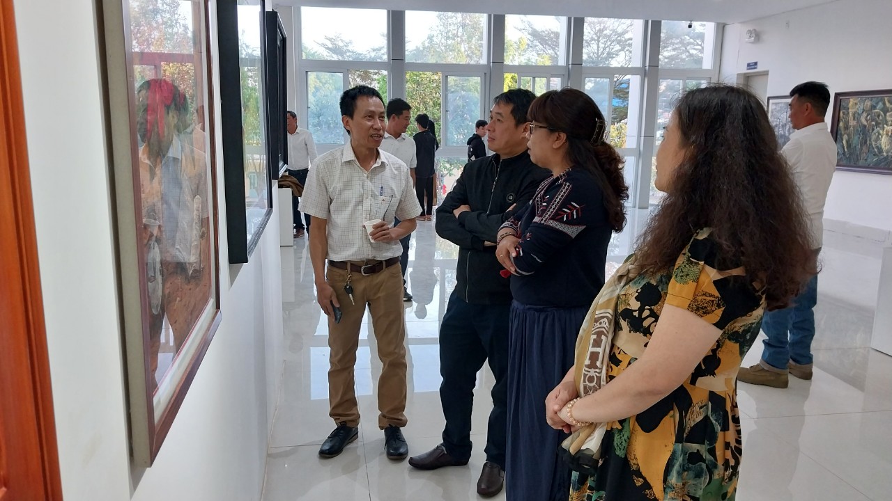 Giới thiệu 48 tác phẩm tại Triển lãm mỹ thuật Chào Xuân 2024