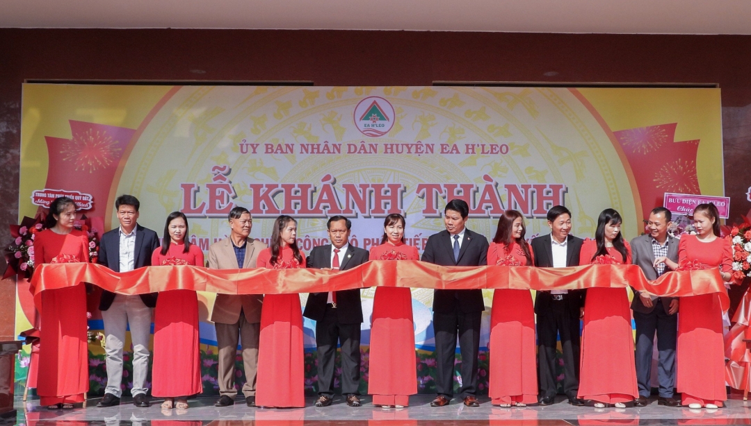 Khánh thành Trung tâm hành chính công – Bộ phận tiếp nhận và trả kết quả huyện Ea H’leo