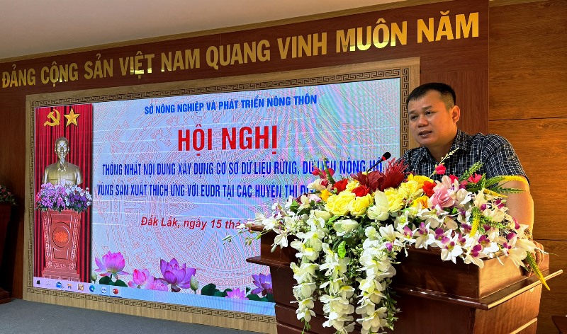 Triển khai xây dựng cở sở dữ liệu rừng và nông hộ sản xuất cà phê thích ứng với quy định không gây mất rừng của Liên minh Châu Âu