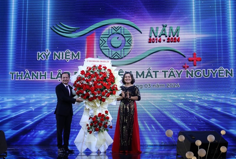 Tay Nguyen Eye Hospital Commemorates Its 10th Anniversary