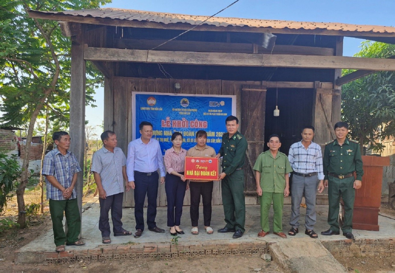 Commencement of the Unity House Construction in Ea Sup Border District