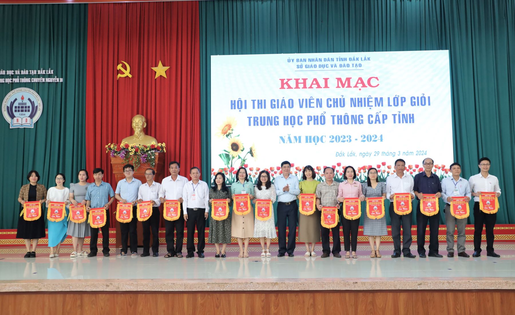 Khai mạc Hội thi giáo viên chủ nhiệm lớp giỏi THPT cấp tỉnh năm học 2023 - 2024