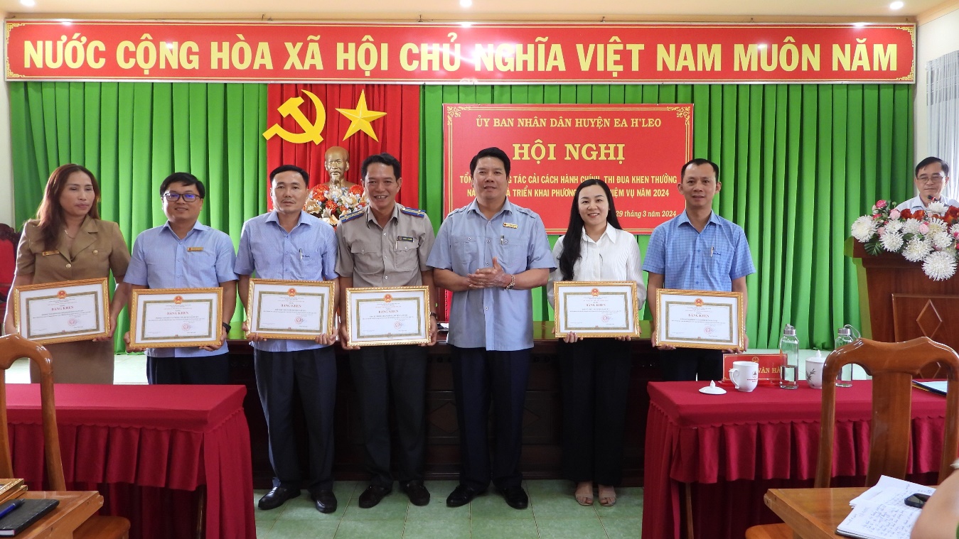 UBND huyện Ea H’Leo triển khai công tác cải cách hành chính năm 2024