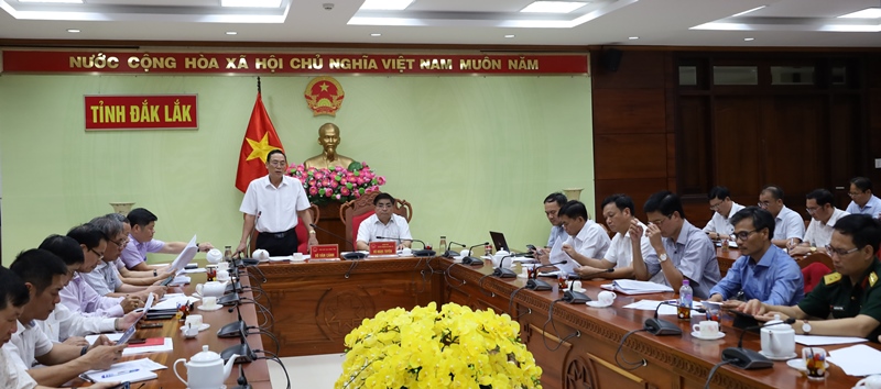 Khẩn trương đẩy nhanh tiến độ thực hiện các dự án chào mừng kỷ niệm 120 năm Ngày thành lập tỉnh Đắk Lắk