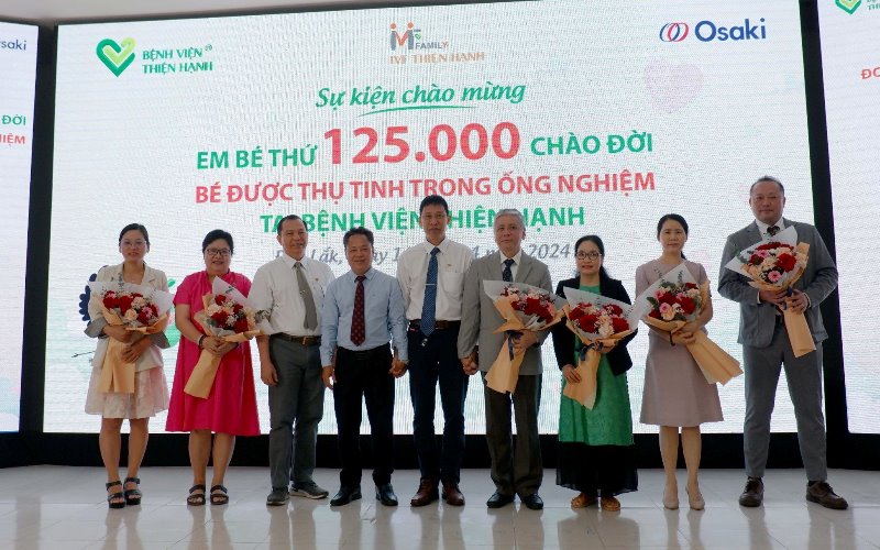Bệnh viện Đa khoa Thiện Hạnh chào đón em bé thứ 125.000