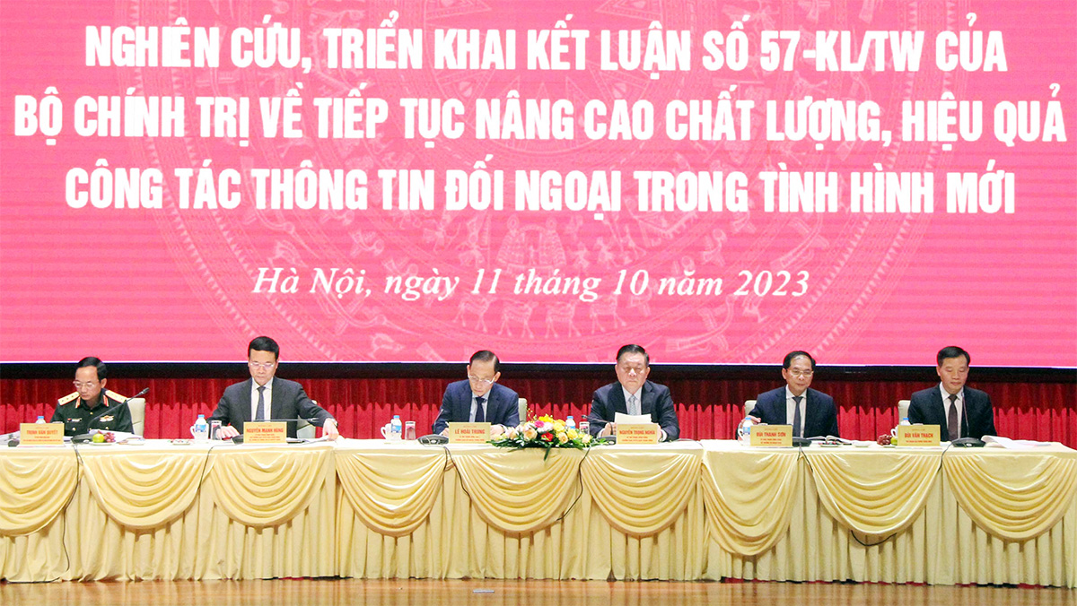 Triển khai Chương trình hành động của Chính phủ đến năm 2030 thực hiện Kết luận số 57-KL/TW ngày 15/6/2023 của Bộ Chính trị