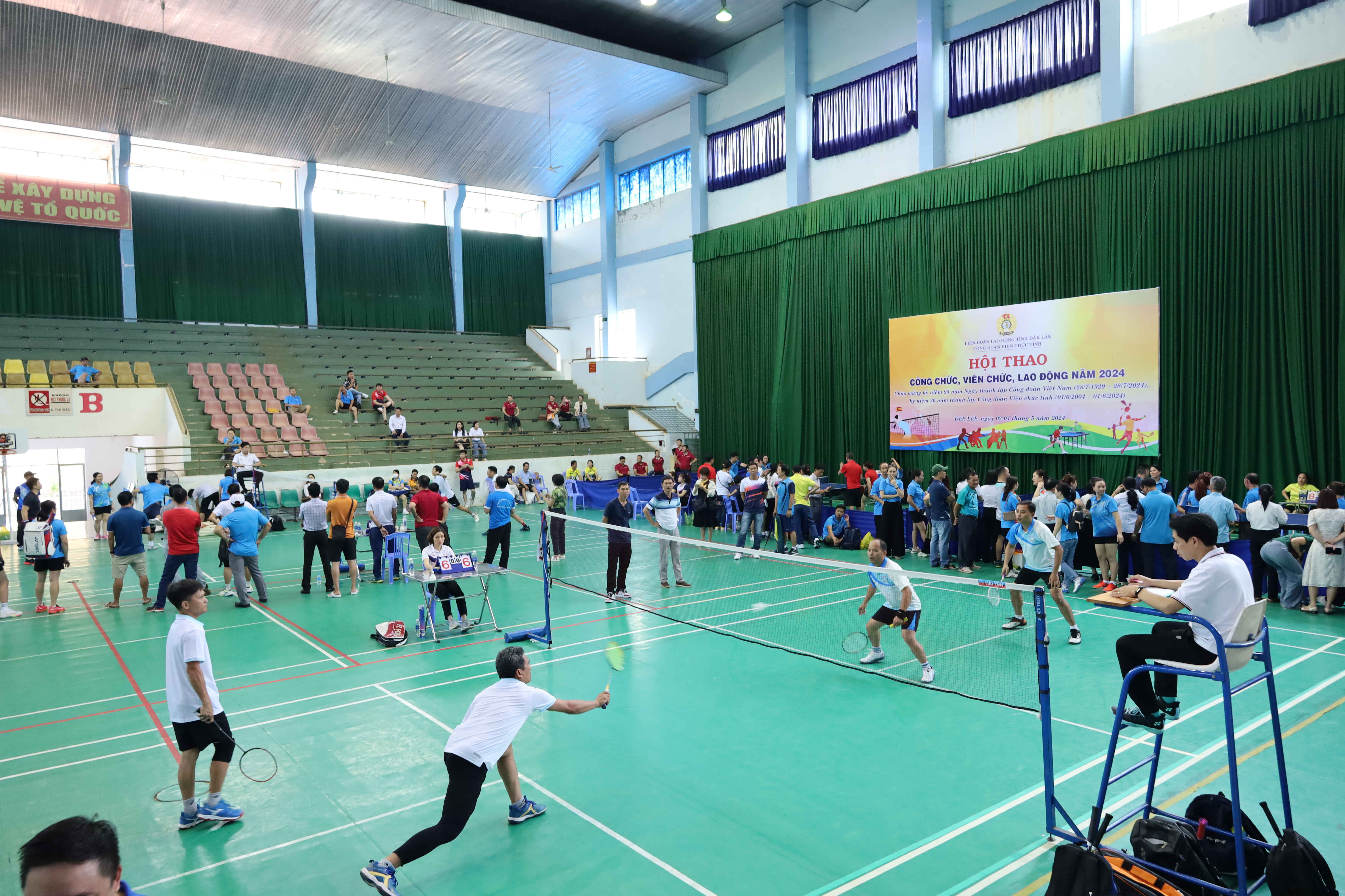 Gần 800 vận động viên tranh tài tại Hội thao công chức, viên chức, lao động năm 2024