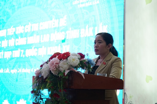 Members of the Provincial National Assembly Delegation Contacting Specialized Voters with Workers