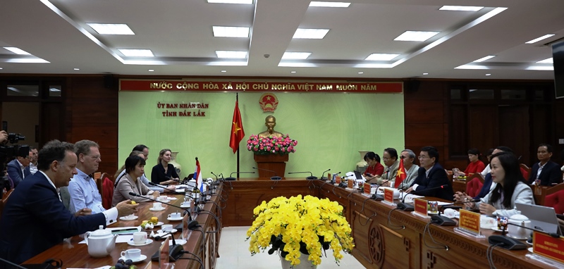 The King and Queen of the Netherlands will visit Dak Lak at the end of March 2024