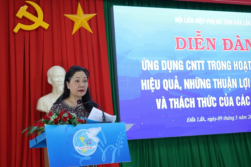 Forum on the Application of Technology in Women's Union Activities - Effectiveness, Benefits, Challenges, and Opportunities