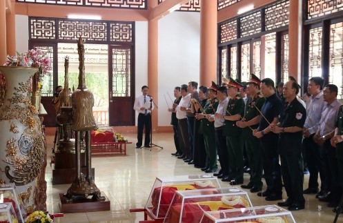 Funeral and Burial of 27 Fallen Soldiers Sacrificed on the Cambodian Battlefield