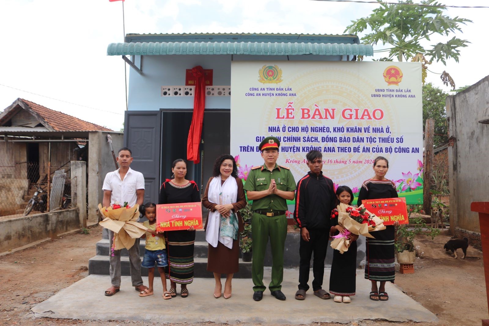 Handover of 14 Charity Houses to Underprivileged Families in Krong Ana District