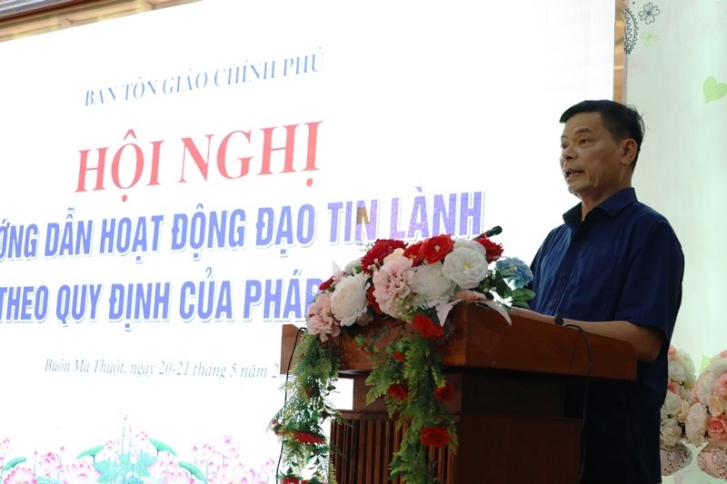 Government Religious Affairs Board Guides Protestant Activities in Accordance with Legal Regulations in Dak Lak