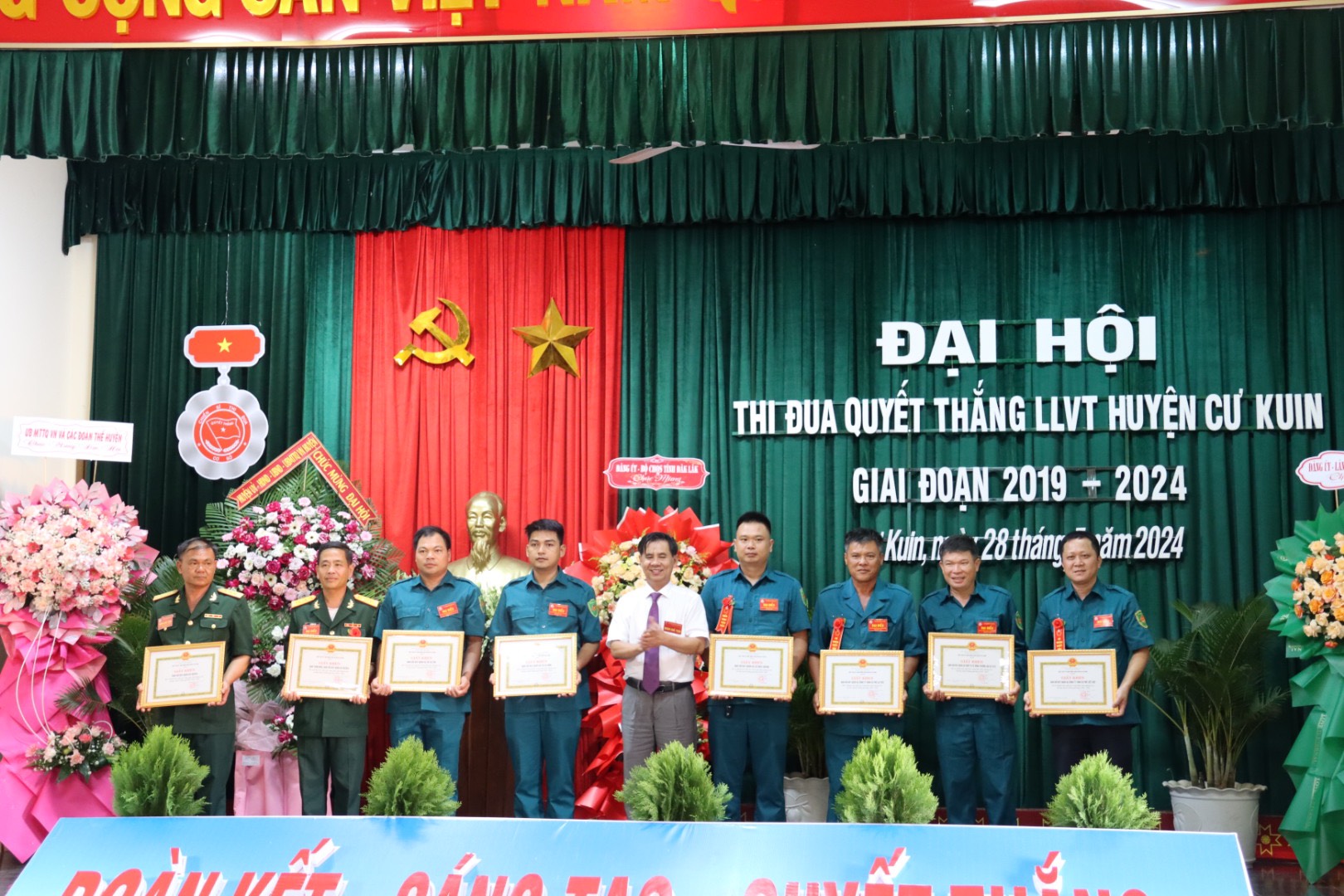 Đại hội Thi đua Quyết thắng lực lượng vũ trang huyện Cư Kuin lần thứ IV, giai đoạn 2019 - 2024