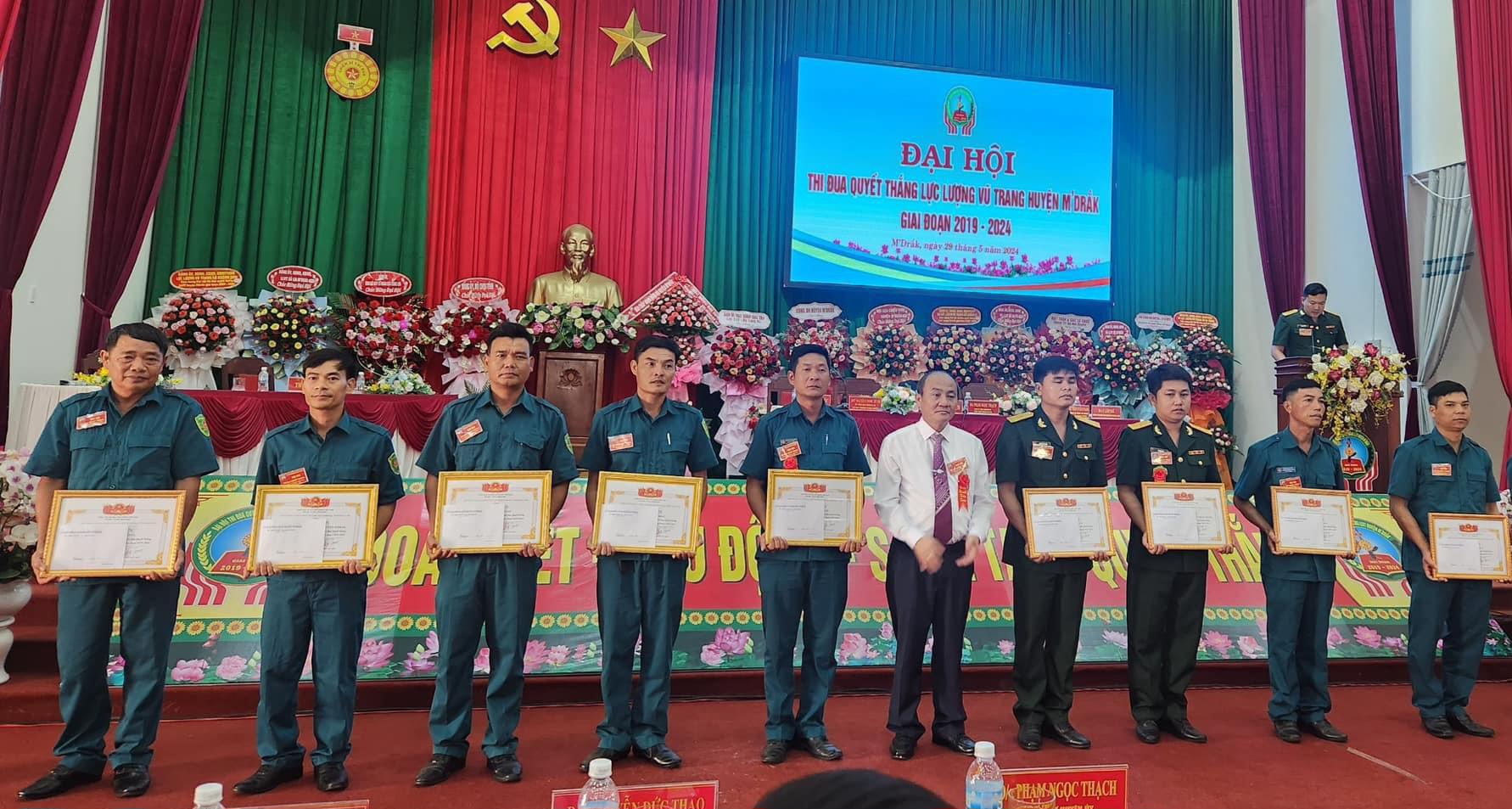 Đại hội Thi đua quyết thắng lực lượng vũ trang huyện M’Drắk giai đoạn 2019 – 2024