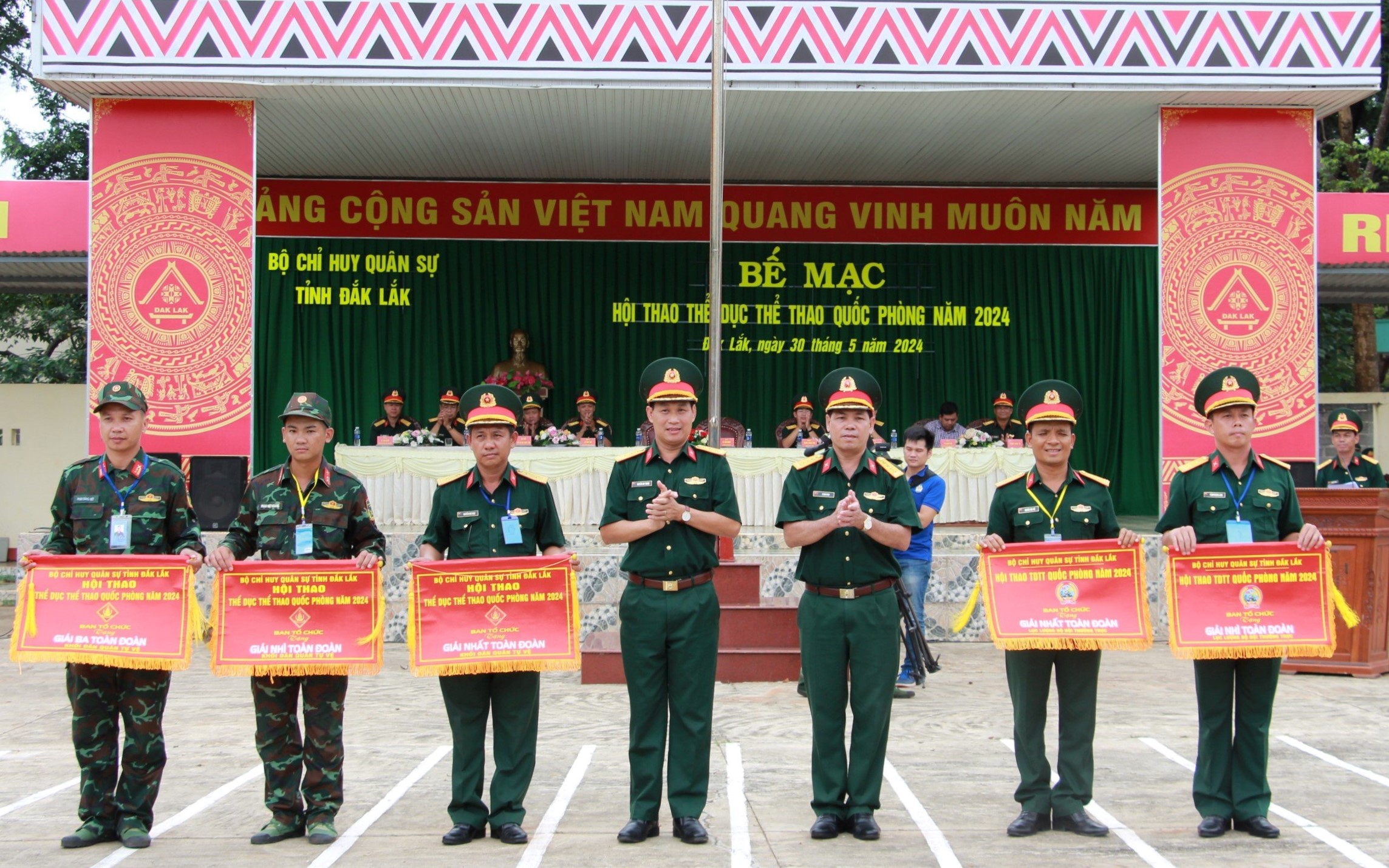 Bế mạc Hội thao thể dục thể thao quốc phòng năm 2024