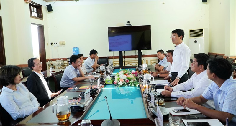 Đoàn công tác của Vụ Kinh tế đối ngoại – Bộ Kế hoạch và Đầu tư làm việc tại Thị xã Buôn Hồ