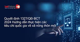 Triển khai Quyết định số 1327/QĐ-BCT ngày 03/6/2024 của Bộ trưởng Bộ Công Thương