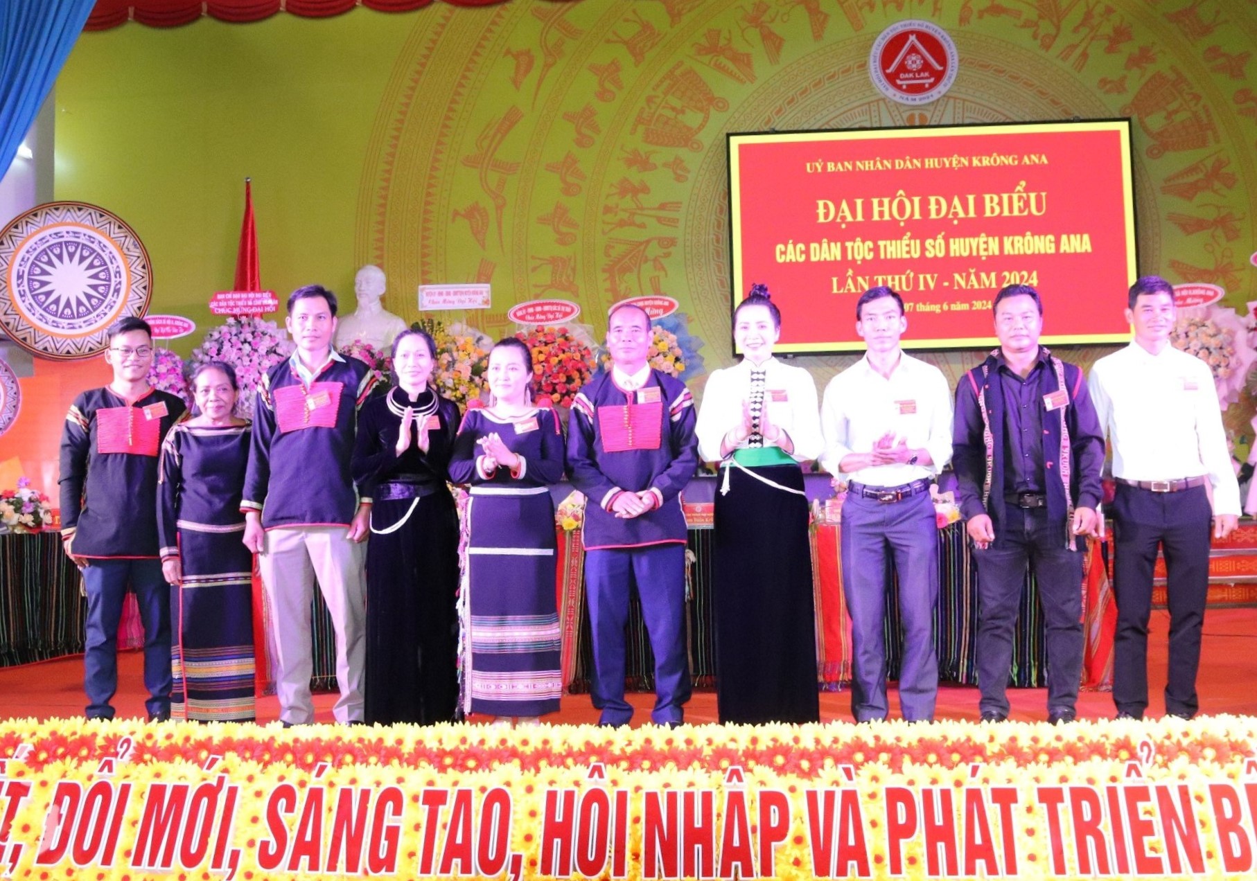 Đại hội đại biểu các dân tộc thiểu số huyện Krông Ana năm 2024