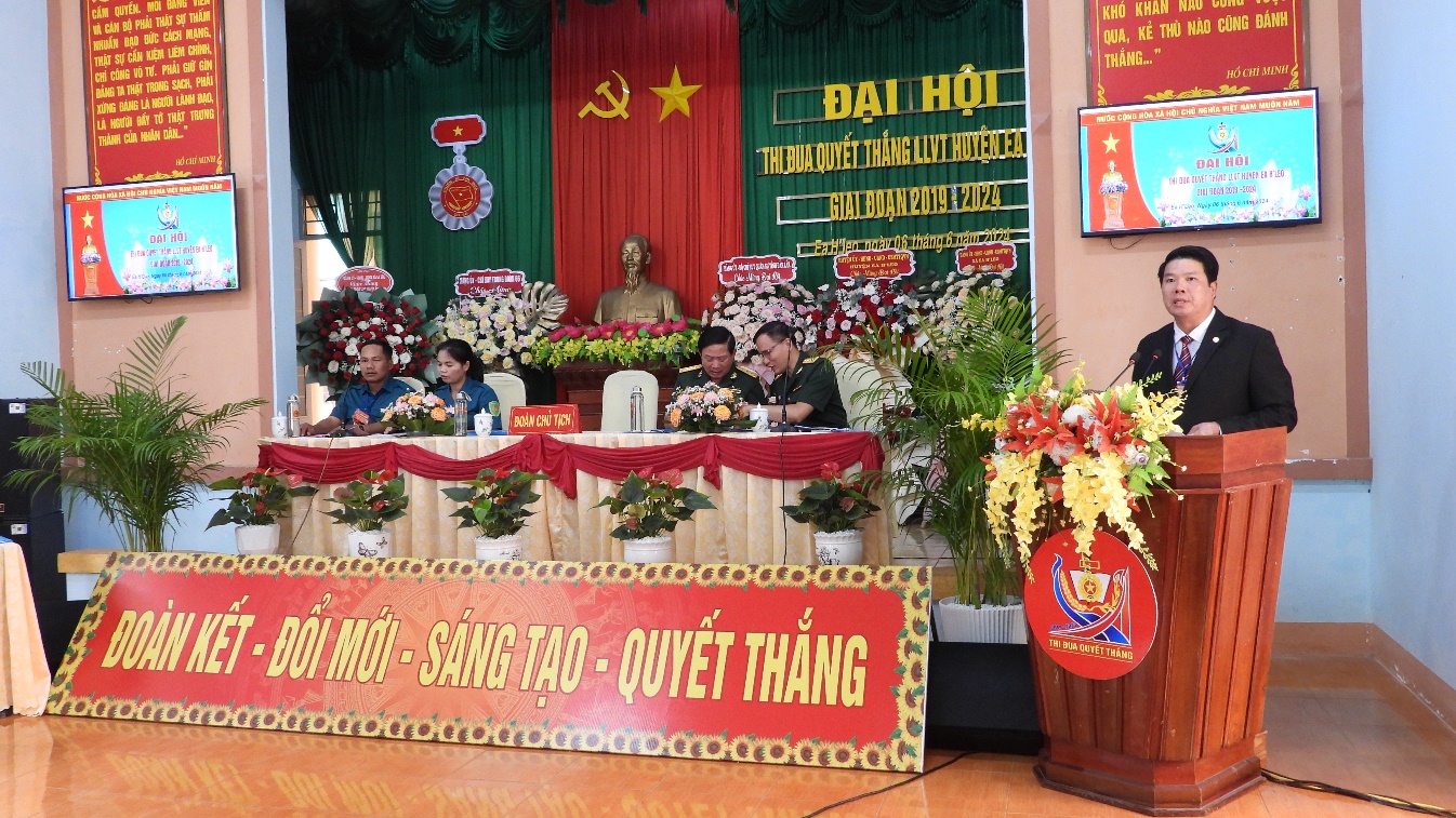 Armed Forces Victory Determination Conference of Ea H’Leo District for the 11th Term, 2019 – 2024