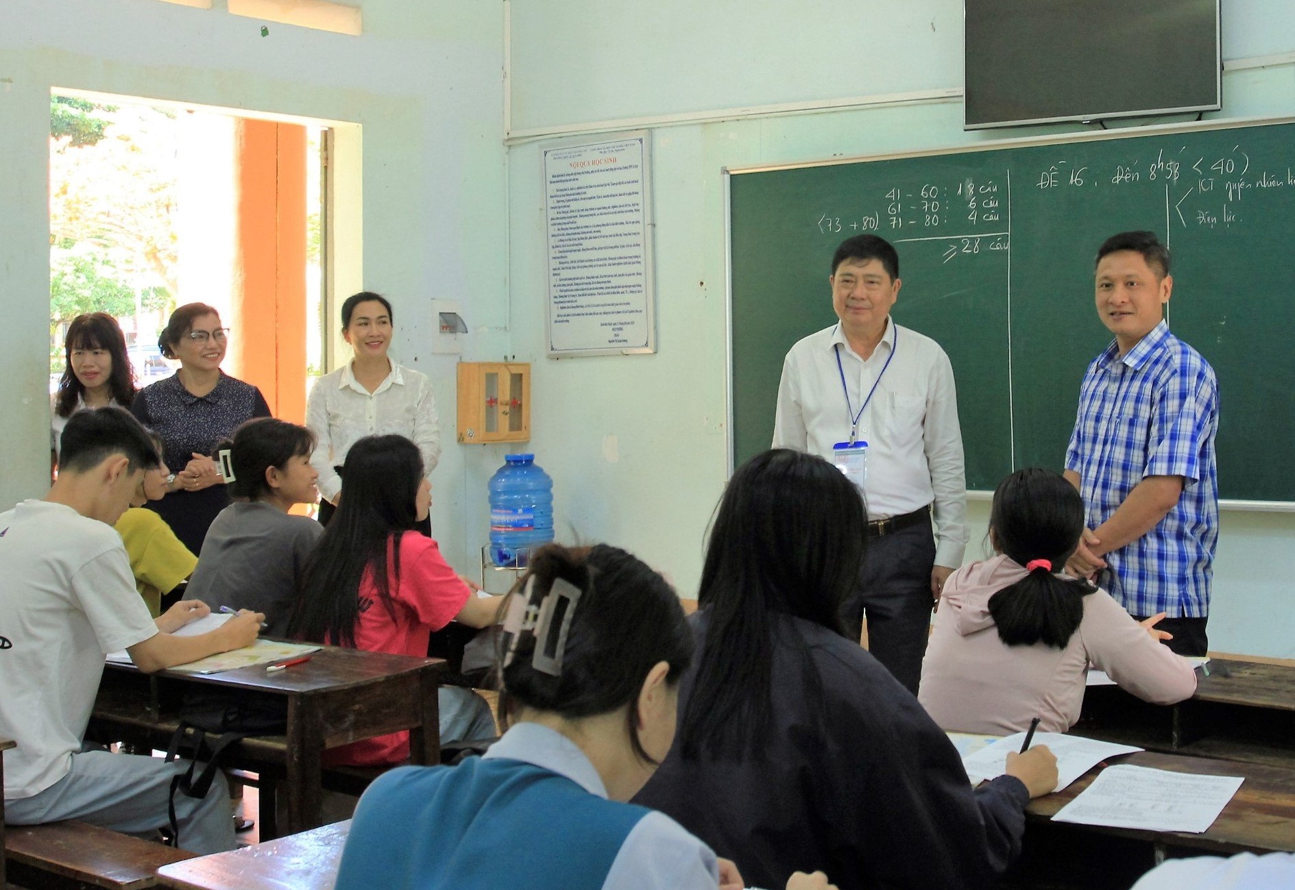 Kiểm tra công tác chuẩn bị Kỳ thi tốt nghiệp THPT năm 2024 trên địa bàn tỉnh Đắk Lắk