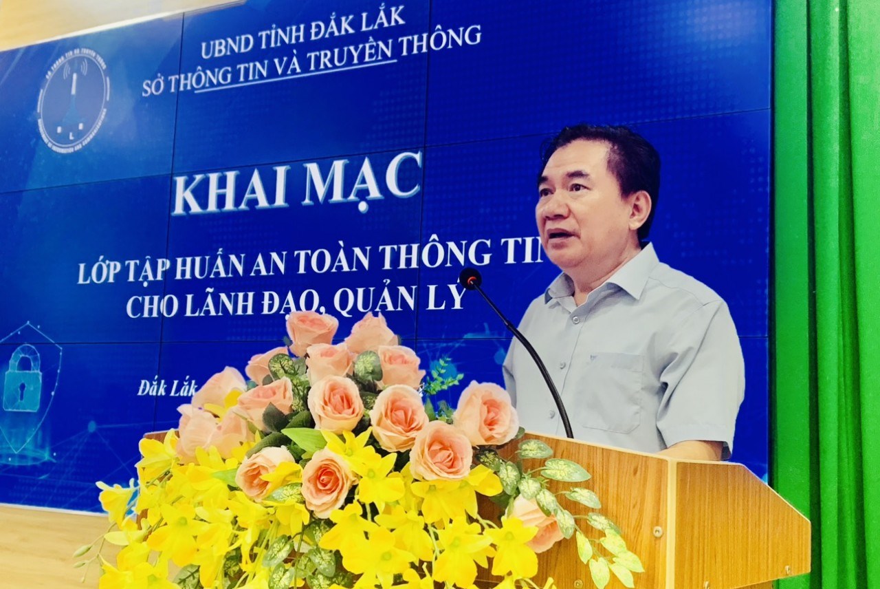 Tập huấn An toàn thông tin cho lãnh đạo, quản lý