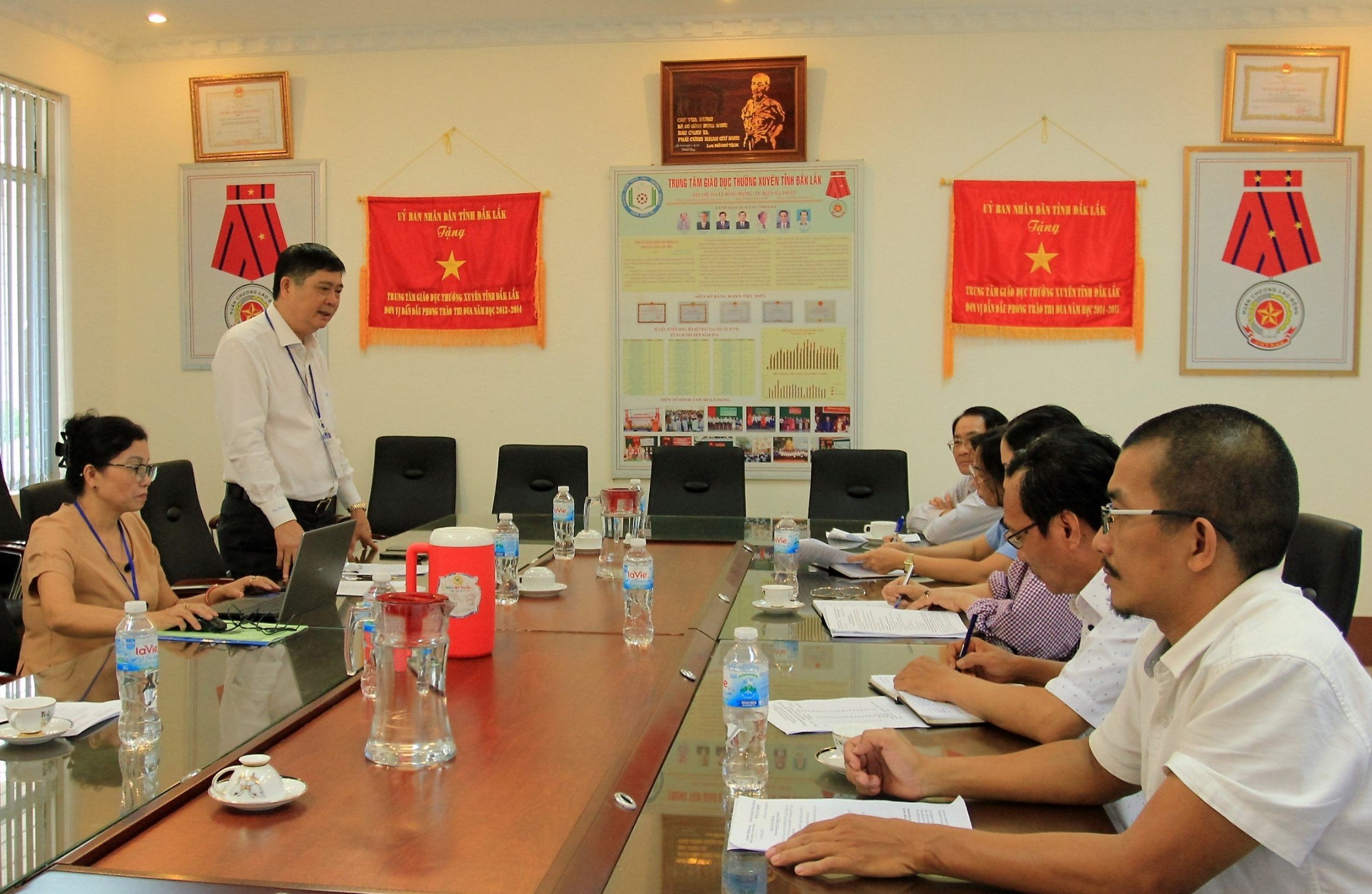 Inspecting the Preparation for the 2024 High School Graduation Exam in Dak Lak Province