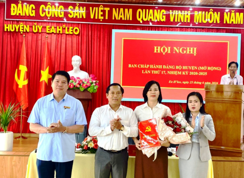 Huyện ủy Ea H'leo triển khai nhiệm vụ 6 tháng cuối năm 2024