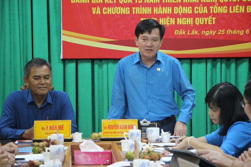 Công đoàn Đắk Lắk tích cực xây dựng đội ngũ công nhân hiện đại