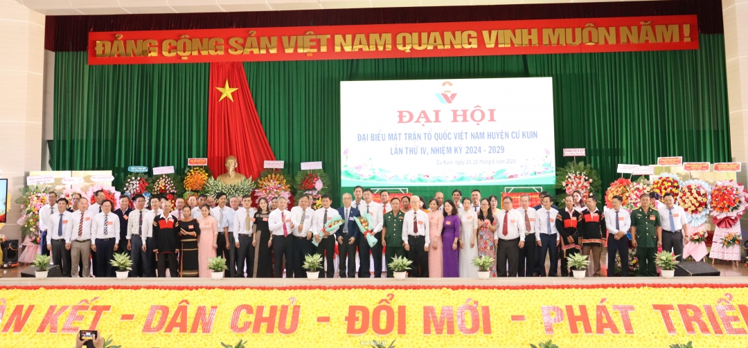 Đại hội đại biểu Mặt trận Tổ quốc Việt Nam huyện Cư Kuin lần thứ IV, nhiệm kỳ 2024 – 2029