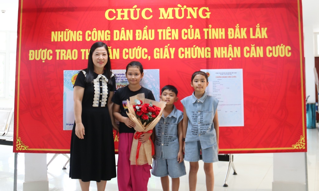 Đắk Lắk: triển khai cấp thẻ Căn cước cho công dân theo mẫu mới