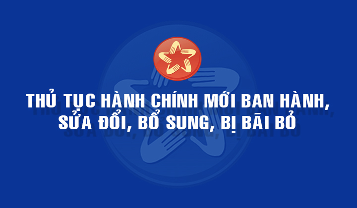 Công bố Danh mục thủ tục hành chính mới ban hành, sửa đổi, bổ sung, thay thế và bị bãi bỏ trong lĩnh vực tài nguyên nước trên địa bàn tỉnh