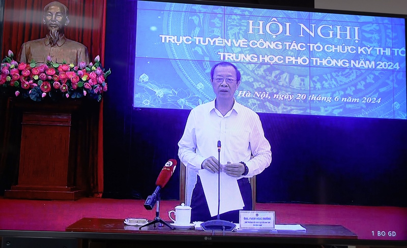 Online Conference on the Organization of the 2024 High School Graduation Exam