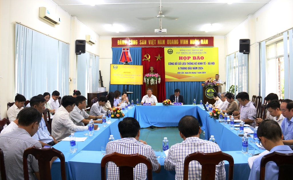 Công bố số liệu thống kê kinh tế - xã hội 6 tháng đầu năm 2024